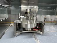 Marmite de cuisson industrielle en acier inoxydable, bouilloire électrique avec contrôle entièrement automatique, chauffage gaz/électrique, grande capacité