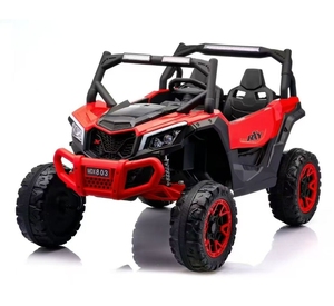 Mobil Mainan Listrik 12V Unisex dengan Remote Control untuk Anak Laki-laki dan Perempuan Usia <span class=keywords><strong>2</strong></span>-4 Tahun, Kursi Besar, Bahan Plastik - Product Image 4