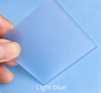 Plaque acrylique translucide PMMA givrée pour éclairage, 3mm-10mm