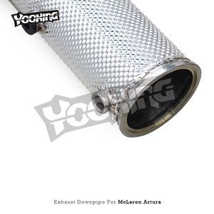 Colector de escape deportivo de fábrica para McLaren <span class=keywords><strong>Artura</strong></span> 3.0T <span class=keywords><strong>Spider</strong></span> 2023-2024, tubo de escape de acero inoxidable de flujo libre - Product Image 2