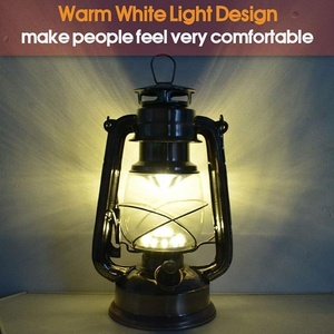 Lanterne décorative de camping pour l'extérieur, lampe à flamme scintillante pour jardin, patio, cabine, pelouse, terrasse, lanterne vintage - Product Image 2