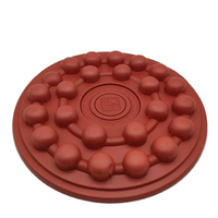 Plateaux floqués rectangulaires et circulaires personnalisés en usine, inserts haut de gamme pour boîtes cadeaux, plateaux pour chocolats, truffes et biscuits