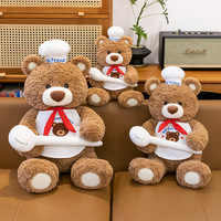 Ours en peluche Chef Teddy Bear Baker Bear avec cuillère, thème cuisine, animal en peluche, décoration de cuisine, jouets en peluche, vente en gros