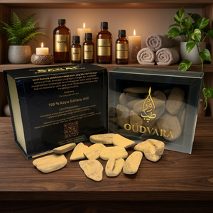Oudvara Sanai Al-Namir 50g 100% Copeaux de Résine de Bois Naturelle Encens Aromatique pour Usage Domestique - Product Image 3