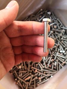 Chất lượng cao bán buôn tùy chỉnh giá rẻ ASTM A193 b8m SS316 B8 <span class=keywords><strong>B8C</strong></span> b8t B7 Hex bu lông - Product Image 4