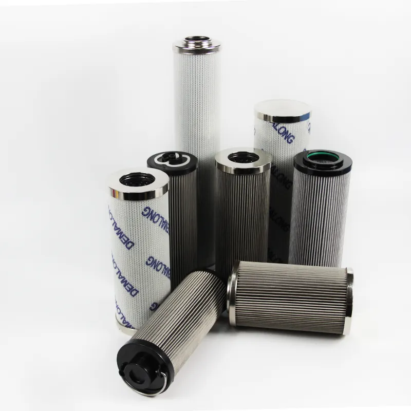 Cartouche filtre d'aspiration hydraulique, cartouche filtrante industrielle, en acier inoxydable, élément de filtre d'aspiration, alimentation numérique