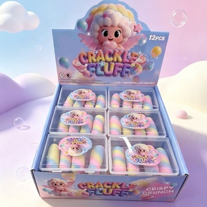 Jouet à presser en forme de patte de <span class=keywords><strong>chat</strong></span> mignonne, moelleuse et croustillante, avec couleurs mélangées, au chocolat et guimauve, effet peau croustillante - Product Image 1