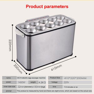 <span class=keywords><strong>Machine</strong></span> professionnelle électrique pour la fabrication de saucisses aux œufs, <span class=keywords><strong>machine</strong></span> à faire des mini-rouleaux aux œufs, <span class=keywords><strong>machine</strong></span> à cuire les œufs - Product Image 3
