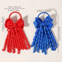 Bande élastique à nœuds avec fil en spirale, accessoire pour cheveux enfant motif fleur bulle avec bandeau et serre-tête