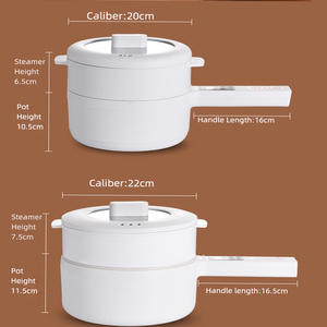 Nồi nấu sữa, súp điện đa năng Yuedisi 20cm, tích hợp chức năng hấp, dùng cho gia đình - Product Image 5