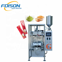 Máquina envasadora de llenado de bolsitas de forma irregular de jugo de miel de gelatina líquida completamente automática