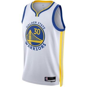 Golden State Warriors Curry 30 White Youth Association Edition Swingman Jersey Vêtements de basket-ball pour garçons - Product Image 3