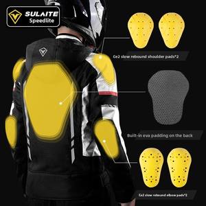 Nuovo Completo da <span class=keywords><strong>Uomo</strong></span> Quattro Stagioni Giacca e Pantaloni da Moto Caldo Antivento e Anti-caduta per Fuoristrada - Product Image 4