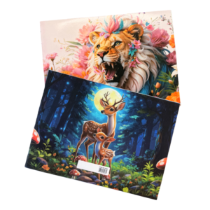 Blocco da Disegno Premium con Graffette Orizzontali, Carta Spessa per Graffiti, Pittura, Schizzi, per Scuola, Casa, Creazione Artistica, Cancelleria all'Ingrosso - Product Image 1