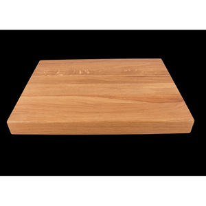 Planche à découper en bois de chêne avec bord de sécurité Protection de qualité supérieure pour cuisines commerciales Passe au lave-vaisselle Écologique 40x30x4 cm - Product Image 2