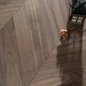 <span class=keywords><strong>Parquet</strong></span> en bois d'ingénierie à trois couches en noyer noir Artorian, à l'aspect arête de poisson, brossé, imperméable, à clic, moderne, pour cuisine et salon - Product Image 1