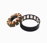 Moteur à couple ultra-mince à grande ouverture sans cadre, moteur sans balais de haute précision pour articulation robotique, cardan et table rotative à entraînement direct