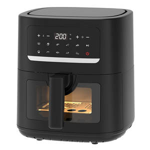 Aifa Appareils de cuisine intelligents <span class=keywords><strong>Friteuse</strong></span> à air 5,5 L <span class=keywords><strong>Friteuse</strong></span> <span class=keywords><strong>sans</strong></span> <span class=keywords><strong>huile</strong></span> <span class=keywords><strong>XXL</strong></span> avec 10 programmes Cuiseur à friture sain Friteuses à air faible en gras - Product Image 2