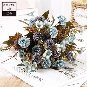 Flores Artificiales <span class=keywords><strong>de</strong></span> 6 Colores, Lila <span class=keywords><strong>Antigua</strong></span> para Decoración <span class=keywords><strong>de</strong></span> Bodas, Camino <span class=keywords><strong>de</strong></span> Boda, Decoración <span class=keywords><strong>de</strong></span> Techo - Product Image 5