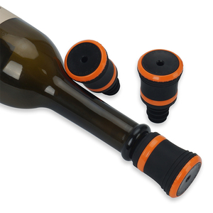 Vacuum Mini <strong>Wine</strong> Stoppers Silicone Sealing <strong>Wine</strong> <strong>Saver</strong> &amp; Preserver Reusable Eco-Friendly Bottle Sealer Easy to Use Keep Fresh - Product Image 2