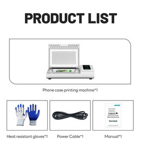 クラフティ3Dスマートフォン用シェルヒートプレス機昇華ケーシング作成用電気新品 - Product Image 2