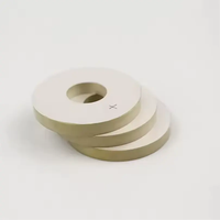 Transduser Ultrasonik 1MHZ 2MHZ 3MHZ 4MHZ 5MHZ 8MHZ 10MHZ, Keramik Piezo Disc, Cincin Keramik Piezoelektrik
