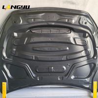 LANGyu 2014-2020 Pièces et accessoires automobiles Q50 Capot avant pour Infiniti Q50 Style GTS Couvercle de capot moteur en fibre de carbone