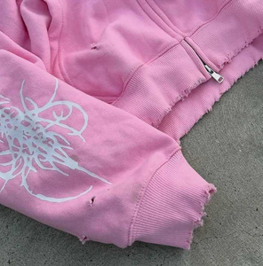 Felpe <span class=keywords><strong>con</strong></span> Cappuccio Personalizzate da Donna, <span class=keywords><strong>Felpa</strong></span> Designer <span class=keywords><strong>con</strong></span> <span class=keywords><strong>Zip</strong></span> e Cappuccio in Pelliccia - Product Image 5