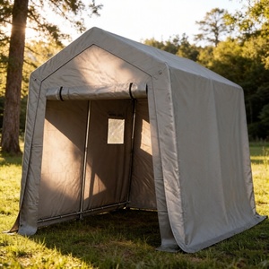 SS308515 Grande tente de rangement domestique avec auvent pare-soleil extérieur pour voiture et moto, auvent de rangement portable simple - Product Image 6