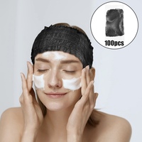 Bandeau spa jetable tissu non tissé doux stretch soins de la peau bandeau salon maquillage sauna essentiel