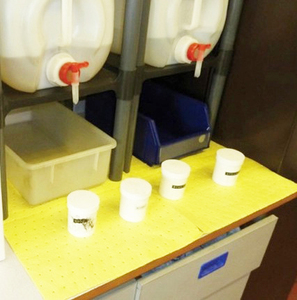 Pastiglie assorbenti ambientali personalizzate per la pulizia di fuoriuscite di idrossido di sodio - Product Image 5