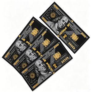 Billetes <span class=keywords><strong>de</strong></span> Dólar Estadounidense en Oro Negro <span class=keywords><strong>de</strong></span> 24K, Lámina Dorada <span class=keywords><strong>de</strong></span> <span class=keywords><strong>100</strong></span> Dólares, Dinero Ficticio, Impermeable, Recuerdo Conmemorativo, Colección <span class=keywords><strong>de</strong></span> Billetes - Product Image 1