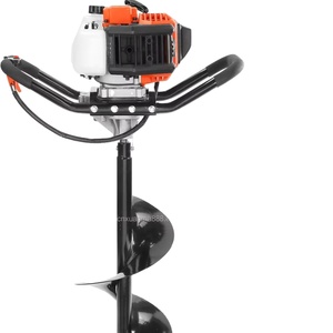 High-<b>Power</b> 52cc Industrial Grade Handheld Gasoline Machine DIY Agricultural Drill Digger Grassland Pile Drilling <b>Tool</b> - Product Image 3