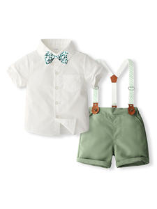 I nuovi bambini indossano pantaloncini t-shirt vestiti <span class=keywords><strong>per</strong></span> bambini vestiti estivi 0-12 mesi vestiti bambino - Product Image 6