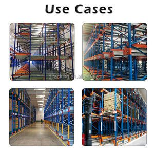 Système de rayonnage à palettes de stockage automatisé pour DJ 500-1500kg Capacité de charge Rayonnage radio bon marché Étagères empilables - Product Image 3