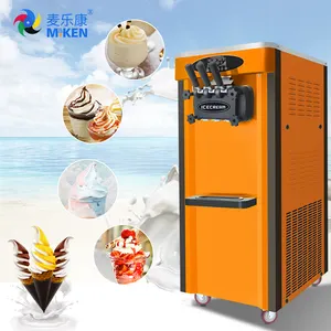 Máquina venda de sorvete MK-25C comercial miken a glace sorvete preços máquina sorvete