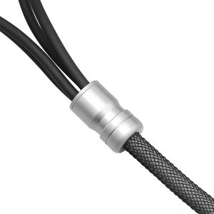 Edge XI412 <span class=keywords><strong>Echo</strong></span> Max Series Premium 99.99% Câble d'interconnexion audio RCA 12 pieds en cuivre sans oxygène à 4 canaux, avec C en laiton usiné - Product Image 4