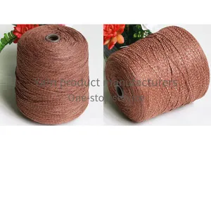 High Quality Acrylic Polyester Blended Fancy Yarn Strong Hand Spinning Yarn with High Speed Tape Yarn Hook Needle Line