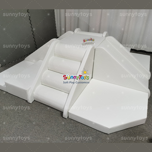 Giá Rẻ Giá Trẻ Em Mềm Chơi Trong Nhà Sân Chơi Bên Cho Thuê Thiết Bị Mềm Chơi Set Trắng Vuông Bóng Pit - Product Image 2