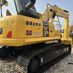 Excavatrice à Chenilles Hydraulique d'Occasion Originale KOMATSU PC210lc 21 Tonnes, Moteur, Boîte de Vitesses, Moteur, Capacité de la Cuve de 1m, Prix Bas - Product Image 3