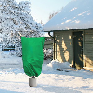 Housses de protection pour plantes avec fermeture éclair et cordon de serrage, bâches anti-gel pour plantes de jardin extérieures, arbres et plantes en <span class=keywords><strong>pot</strong></span>, hiver, temps froid - Product Image 6