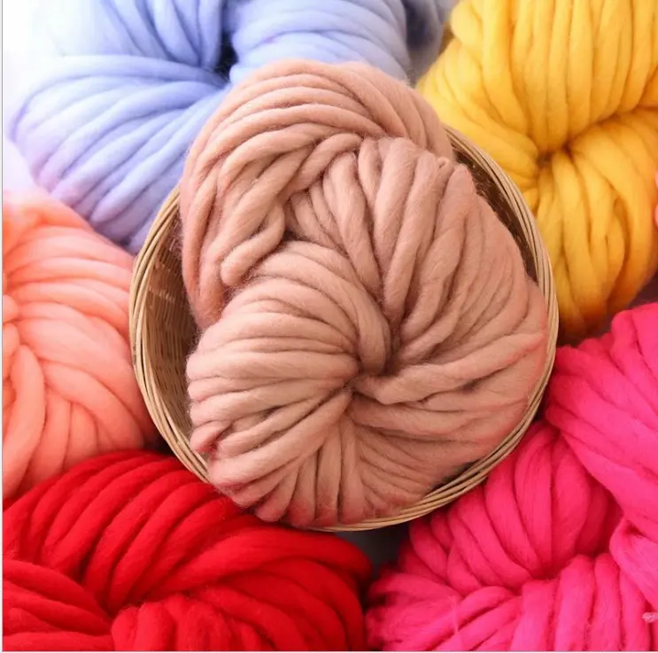Manta de lana de alta calidad, 100% poliéster acrílico, manta de punto de lana islandesa