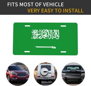 Nueva placa de matrícula de Metal en relieve, patrón de número de bicicleta de coche, placa de matrícula de Arabia Saudita, placas de matrícula de coche - Product Image 4
