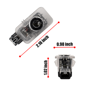 ไฟส่องประตูรถยนต์ Relyus LED พร้อมโลโก้ฉายภาพ วัสดุอลูมิเนียมอัลลอยด์ ใช้ไฟ DC 12V/24V สำหรับ S80/V70N/XC70/S60/XC90/S60N/V60/<span class=keywords><strong>C30</strong></span> 12 - Product Image 2