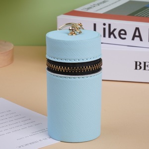 ミニ口紅バケットバッグ女性用ポータブルシリンダーコイン財布車キーチェーンヘッドフォンバッグ - Product Image 4