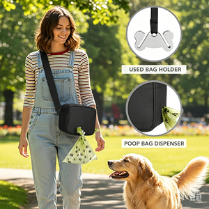 กระเป๋าใส่สัตว์เลี้ยงแบบพกพา BSCI GRS Pet Four Feet Bag Out and About สำหรับแมวและสุนัข ระบายอากาศได้ดี กระเป๋าสะพายอกแบบสี่ขา พับเก็บได้ อุปกรณ์สำหรับสัตว์เลี้ยง - Product Image 2
