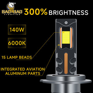 BAOBAO Serie R Bb1909 300 Watt 160w H1 H4 H7 H8 H11 9005 9006 4300k 50000lm Lampadine LED per Fari Auto - Product Image 5