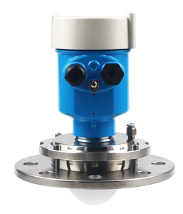 Shuohao Level Measuring Instruments Flange Mount Aluminium Alloy Probe Radar Level Gauge Accuracy 0.1% Measuring Range 0~100m