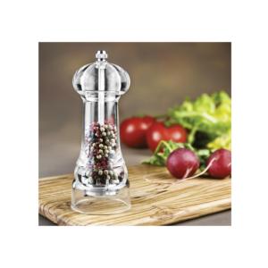 Molino de especias Metaltex, paquete de 6, de vidrio transparente ajustable para uso en la cocina - Product Image 1