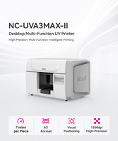 Impresora UV C-Nocai UV A3Max con cabezal de impresión Epson I3200, CMYK, blanco y barniz para impresión personalizada de logotipos y regalos.